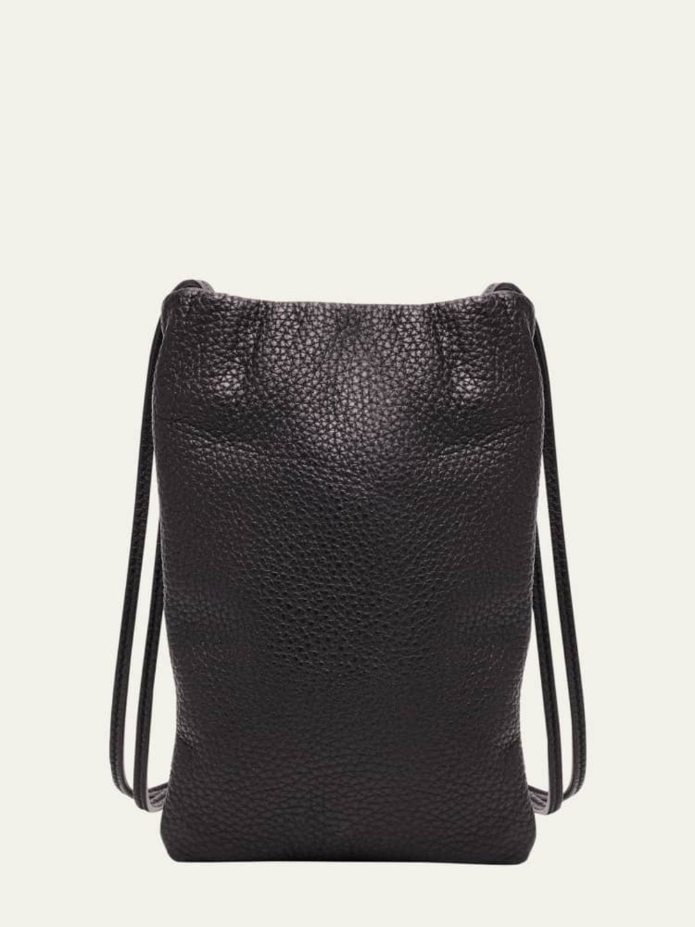 The Row Black Bourse Phone Case Bag